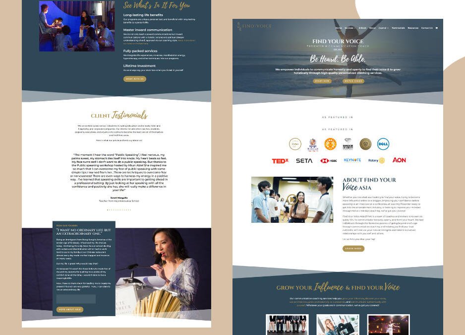 New Website and Branding For A Coaching Company