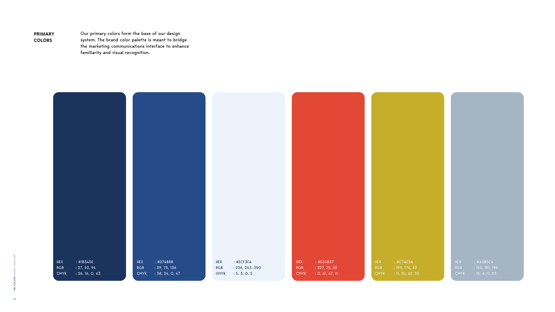 brand color palette