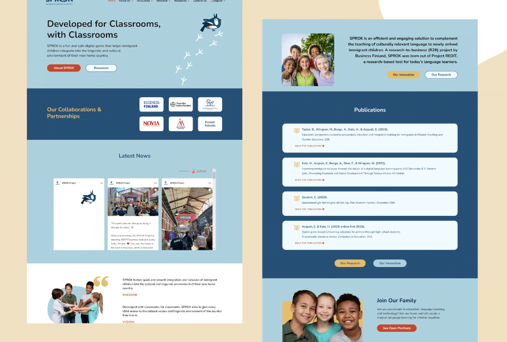 Transforming Integration: How We Built a Multilingual, Modern Website for SPROK