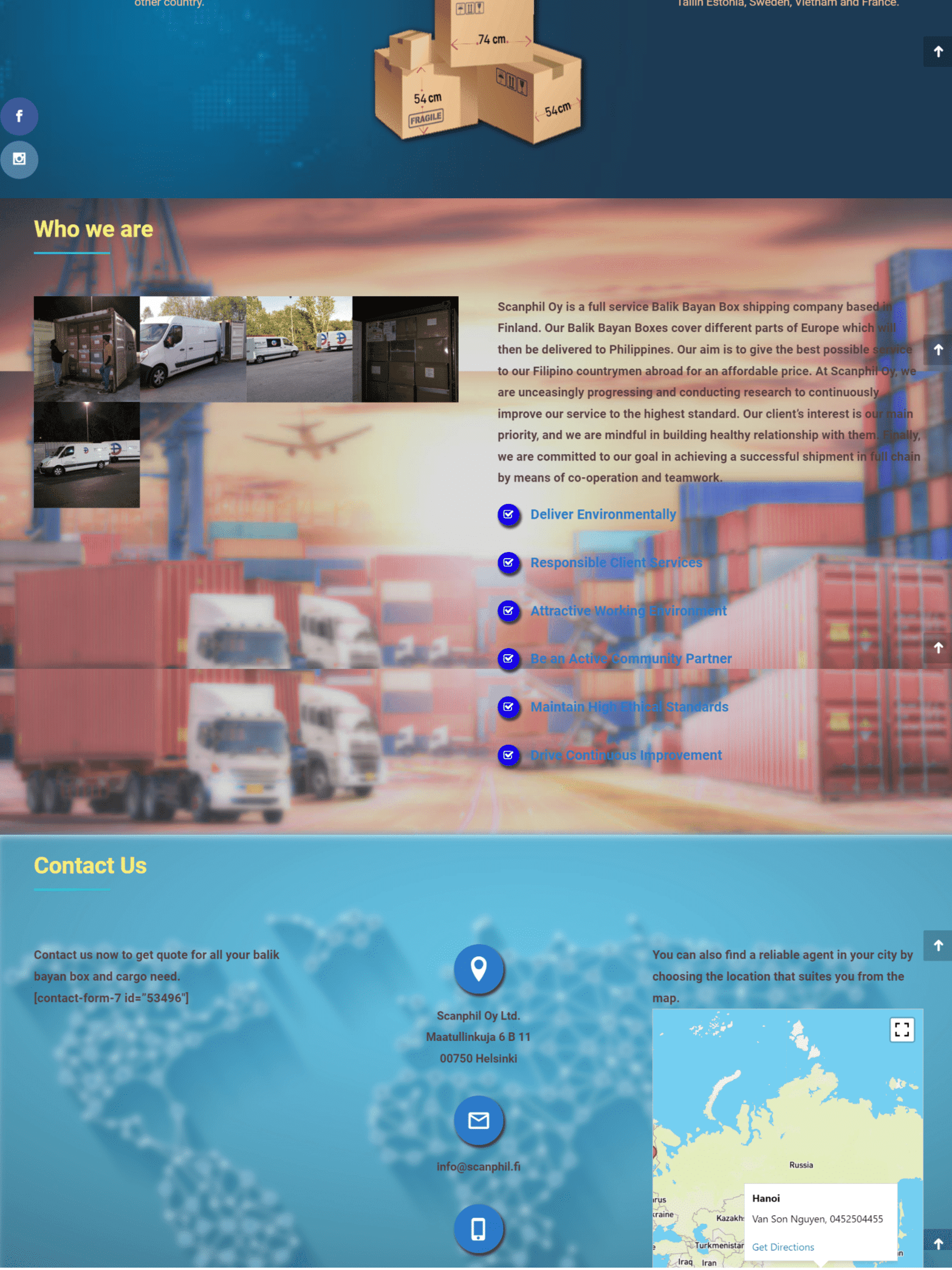 Scanphil Global Oy - Before